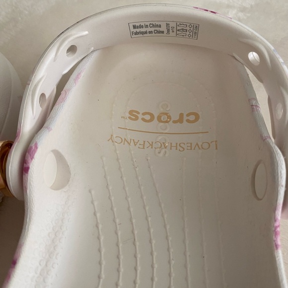 CROCS x Love Shack Fancy Mary Jane Floral Clogs - Picture 7 of 8